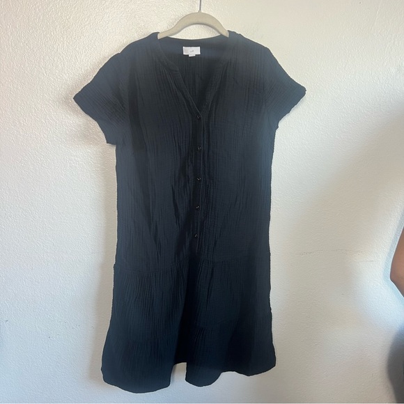 J.Jill Cotton-Gauze Tiered Dress Size S NWOT - Picture 2 of 7